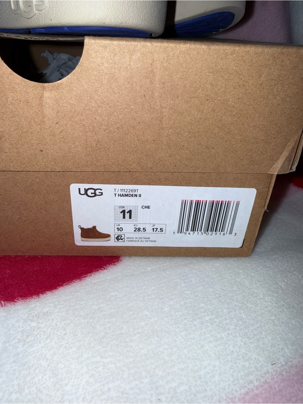 UGG Kids/Toddler Hamden II Chelsea Boots, Size 11C - Picture 2 of 7